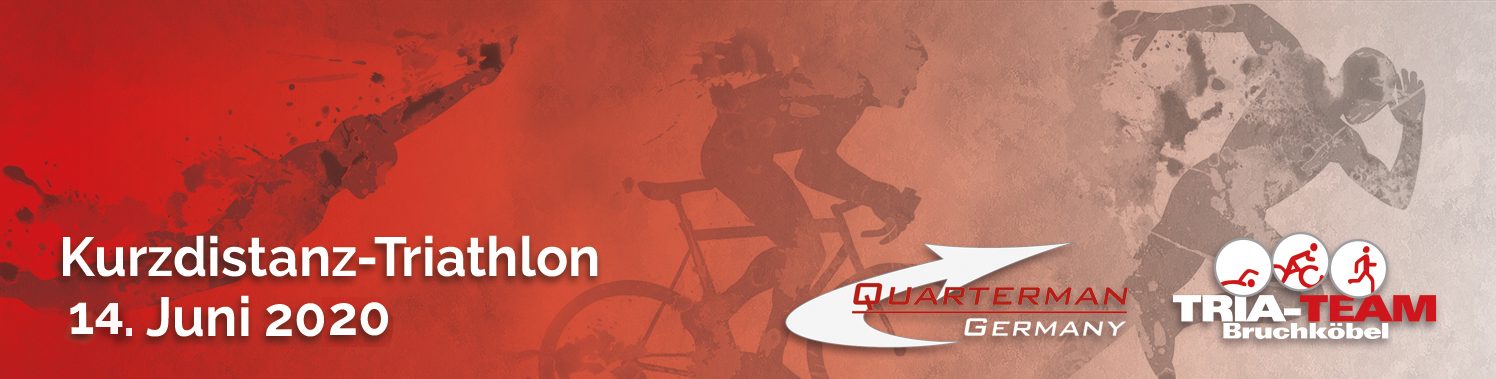 Logo Zawodów Quarterman Germany Triathlon 2020